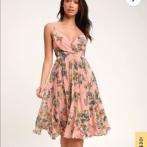 Midi floral dress